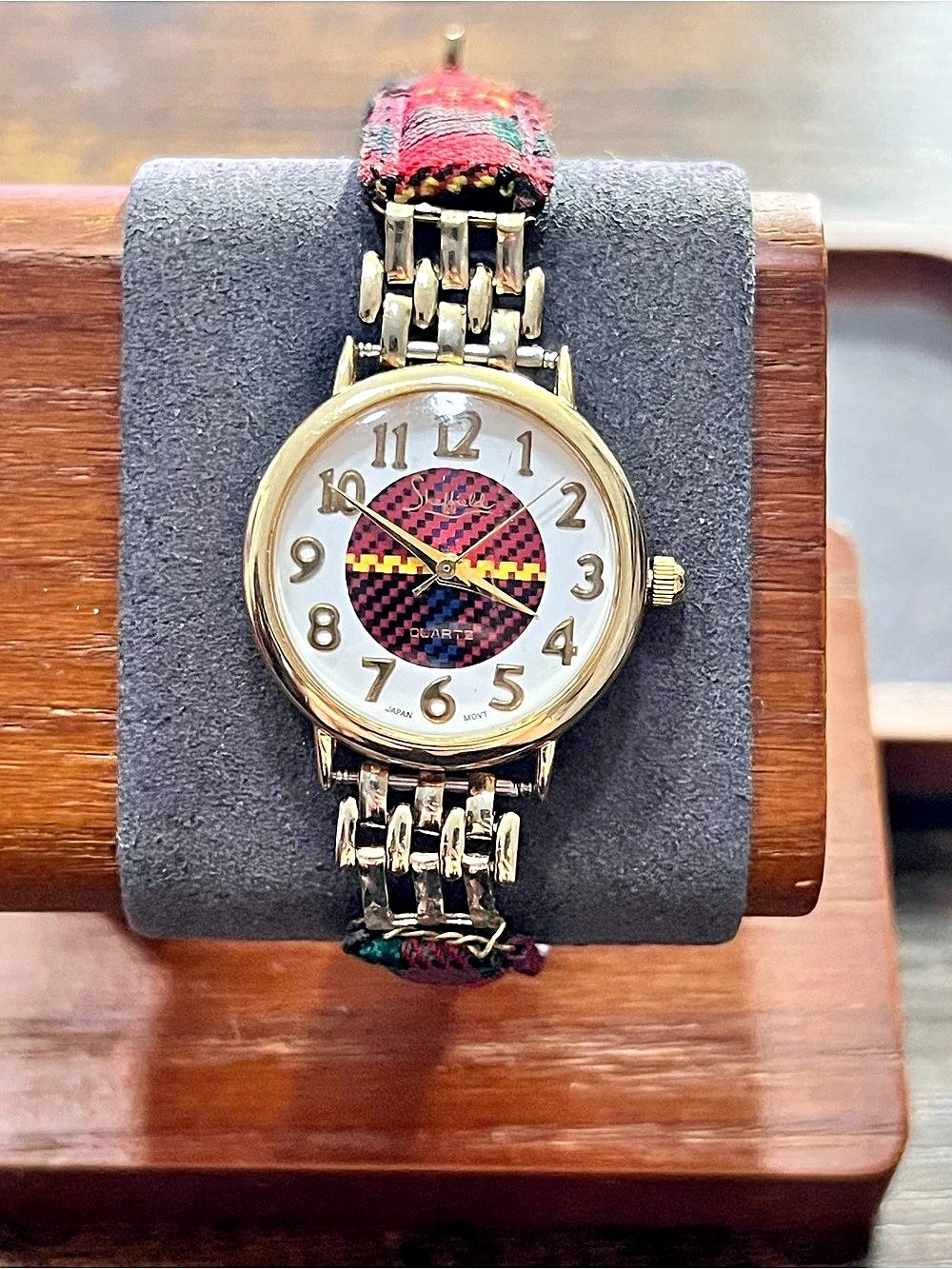 Sheffield Women's Red & Gold Watch